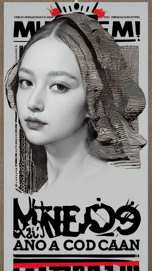 03529-1023303840-_lora_poster V1A_,poster,inem,blank,flat_color,square font,mona lisa,ride a horse,.png